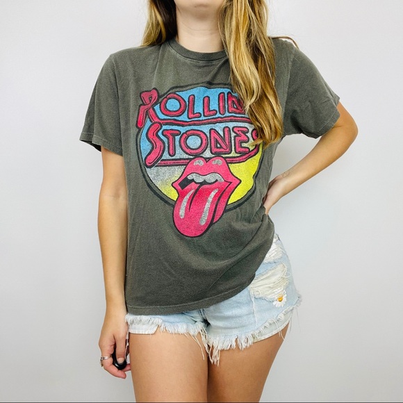 Free people daydreamer Rolling Stones band tee - Picture 3 of 8